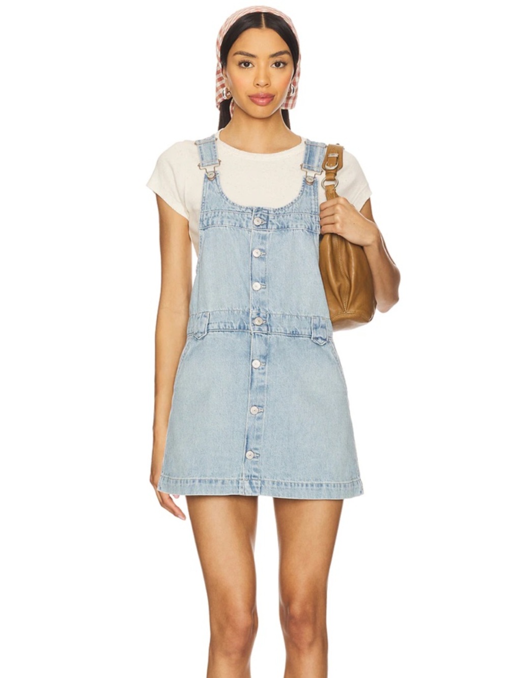 XS - NWT (Boutique) - Free People - Edie Skirtall Light Blue Denim Dress